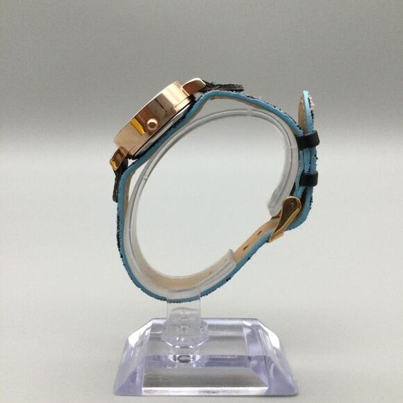 Canyon Sky Women's Watch 28mm Gold Tone Multi Color Woven Band Southwest NWOT - Picture 3 of 15